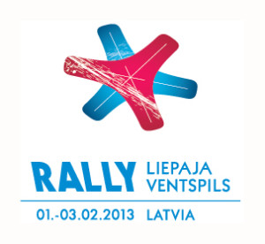 Rallijs Liepaja Ventspils logo ar datumiem