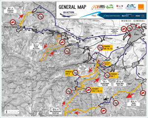 harta - raliul sibiului 2013