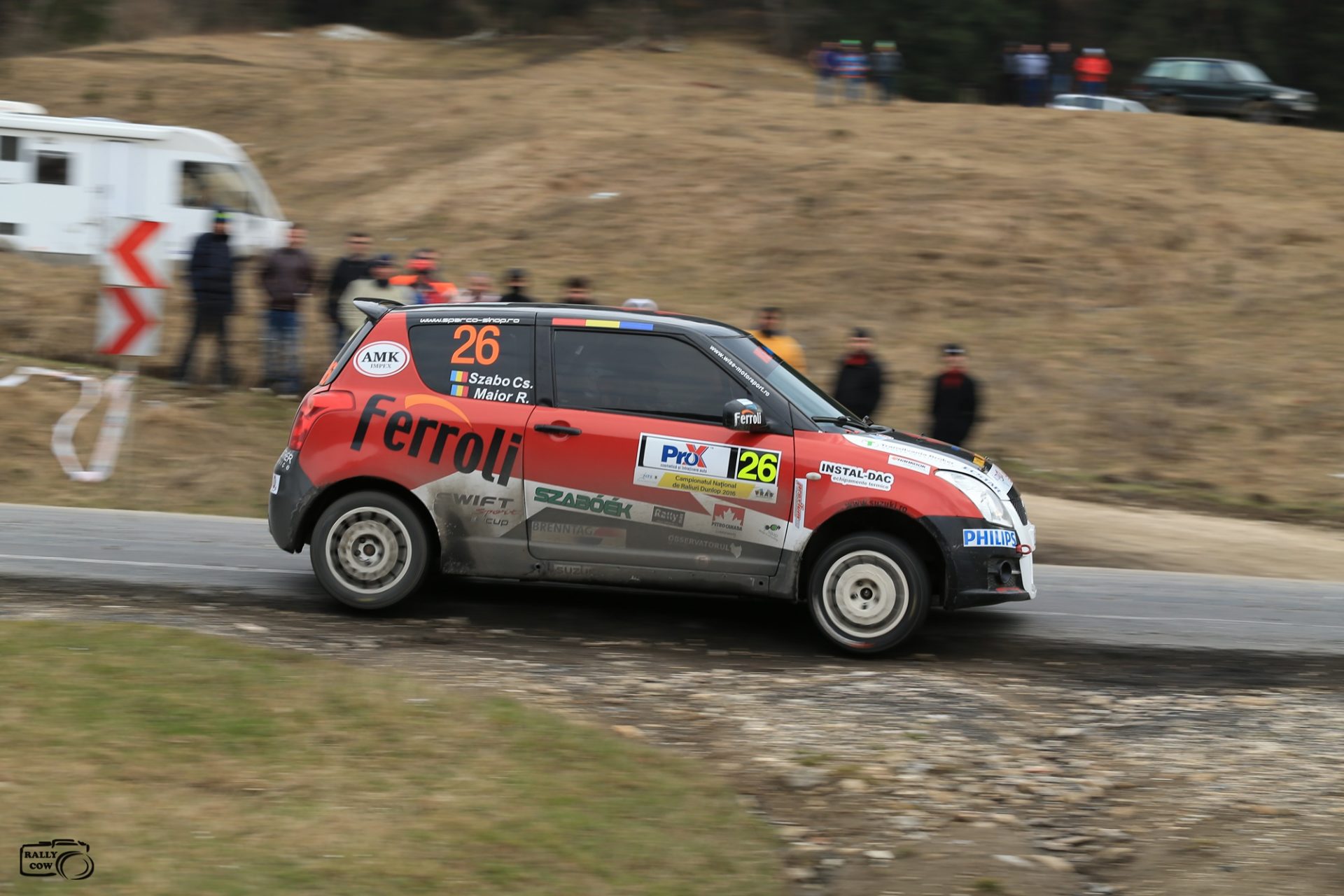 Csongor Szabo si Robert Maior se impun in Swift Sport Cup  si la clasa 9 la Tess Rally 2016