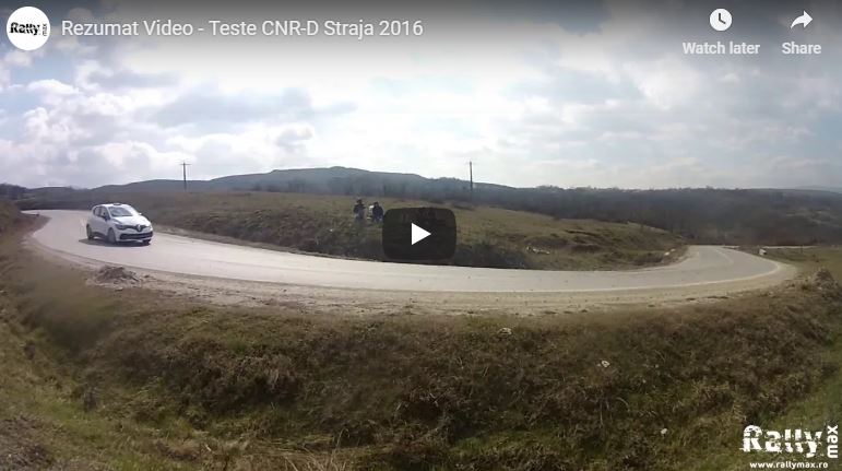 Teste pre-Tess Rally 2016 la Straja, Alba – Video