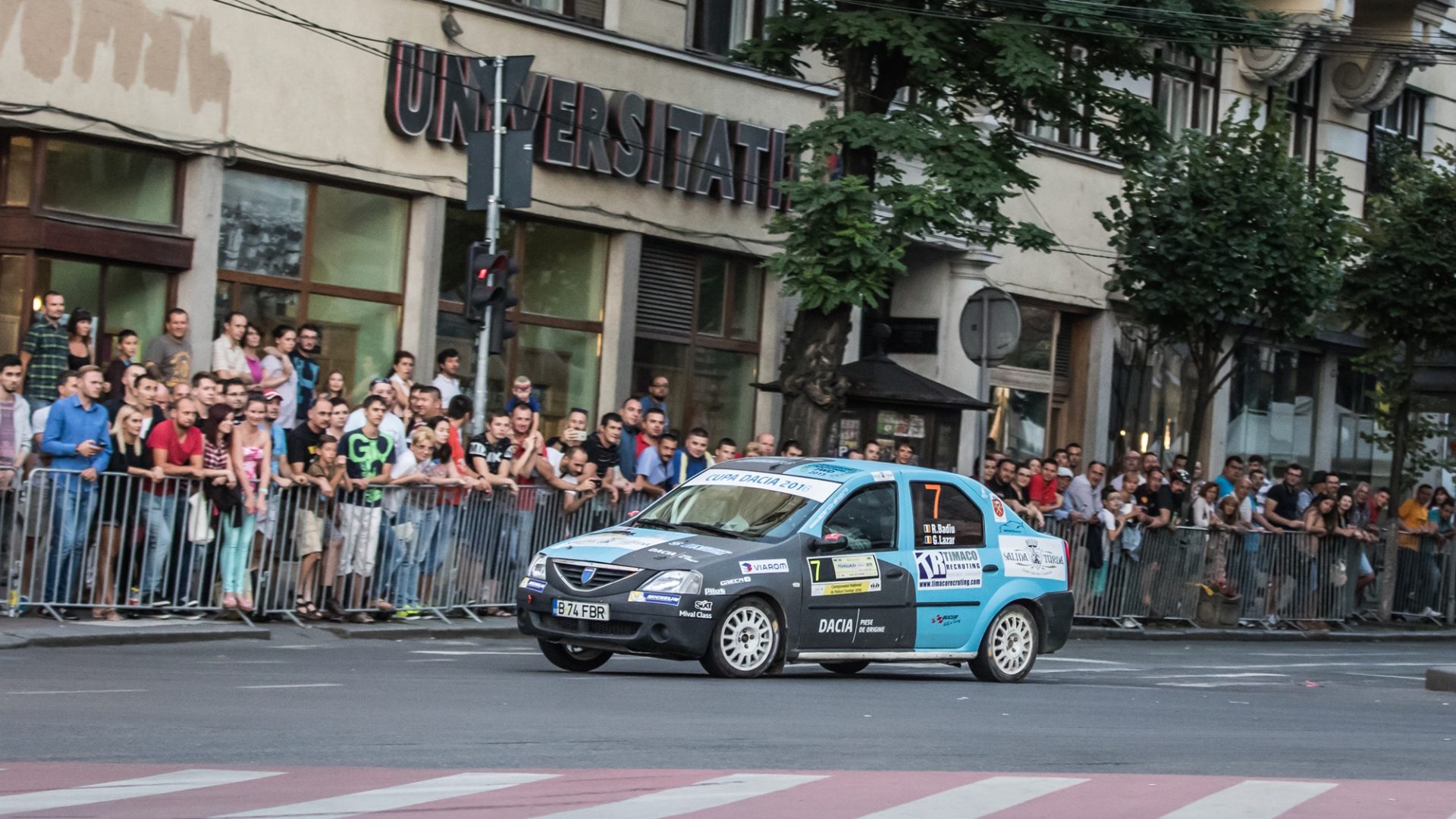 La Transilvania Rally, Raul Badiu si Gabriel Lazar au facut un pas important spre castigarea titlurilor clasei 9, Cupei Dacia pe cel al Juniorilor