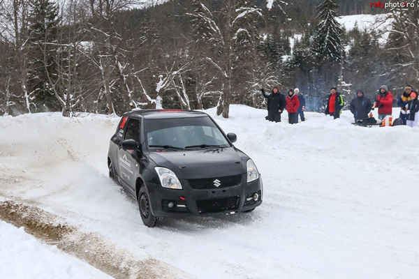 Un weekend excelent pentru Csongor Szabo pe zapada de la Winter Rally Covasna
