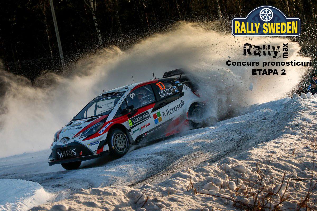 Campionat Pronosticuri WRC 2018 – Rally Sweden