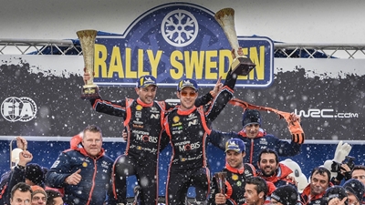Rally Sweden 2018: Neuville e al treilea pilot non-nordic care se impune pe zapada