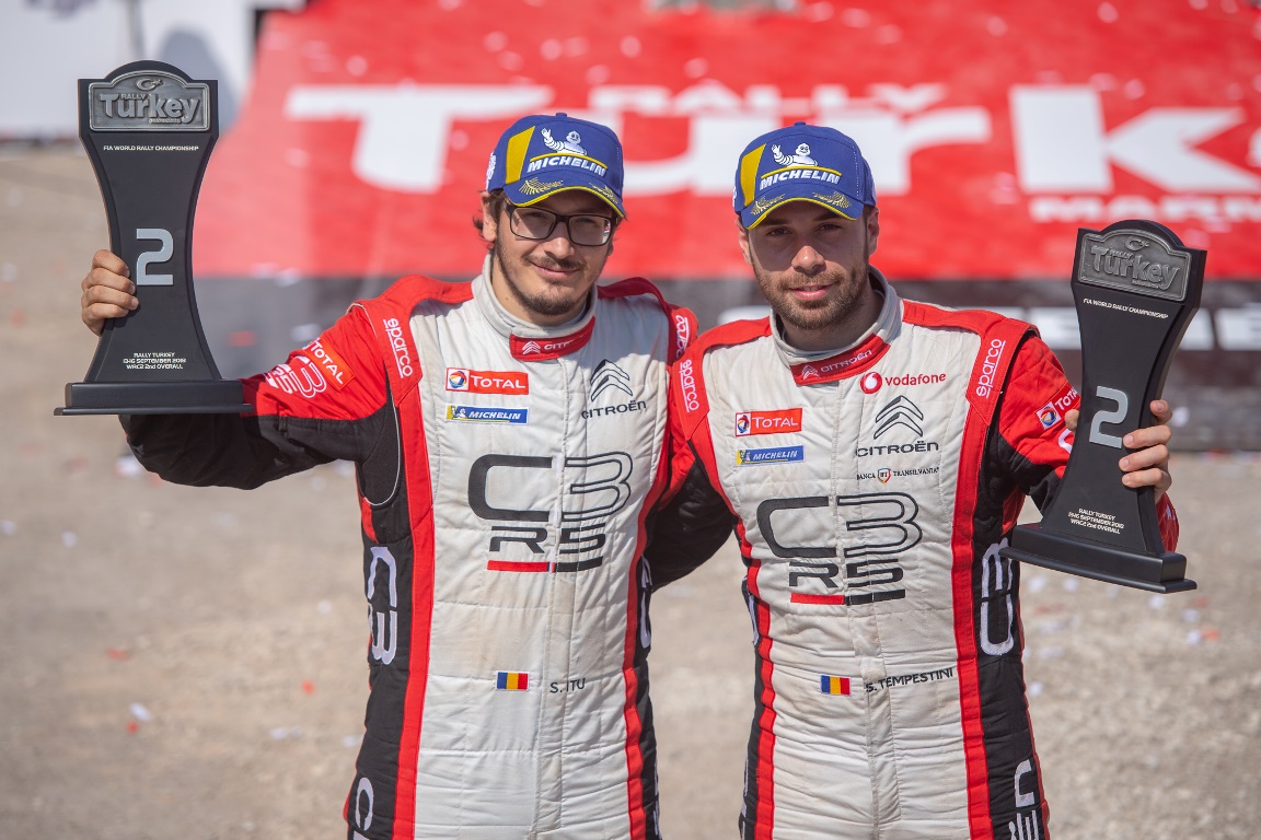 Simone Tempestini, locul doi in WRC2 la Raliul Turciei