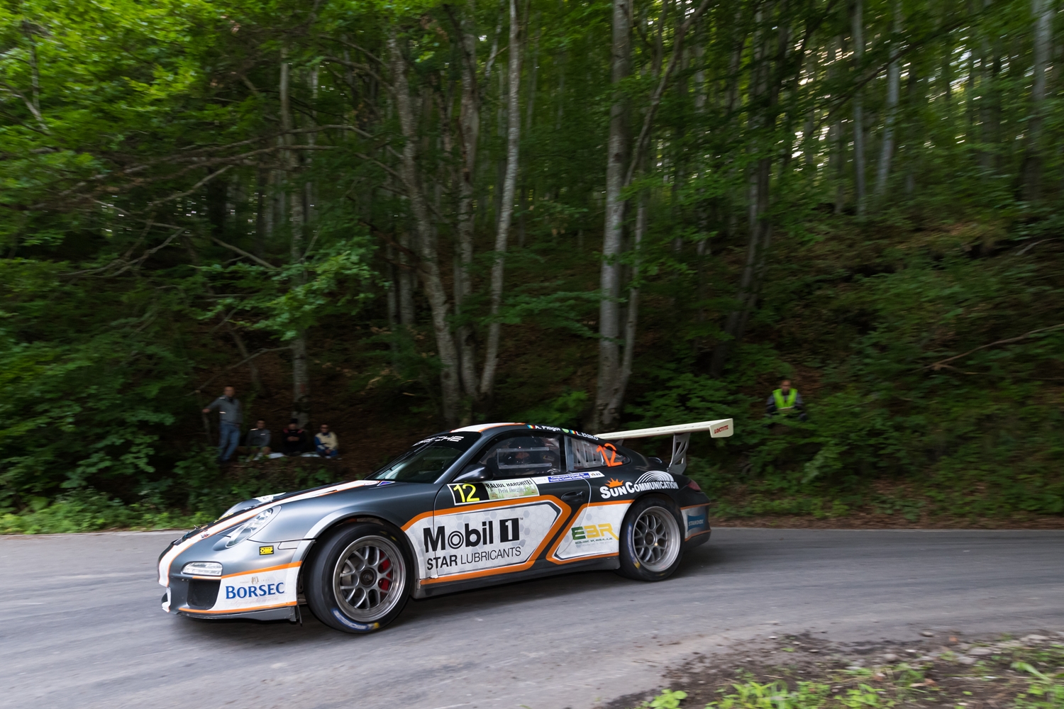 Revenire spectaculoasa pentru Alexandru Pitigoi si Porsche in Campionatul National de Raliuri