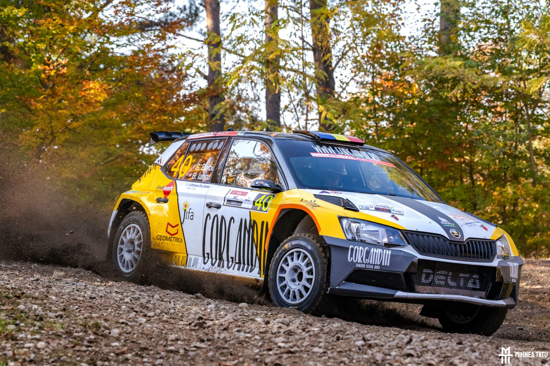 Final de sezon cu o clasare pe podium la Tess Rally pentru Sebastian Barbu si Bogdan Iancu