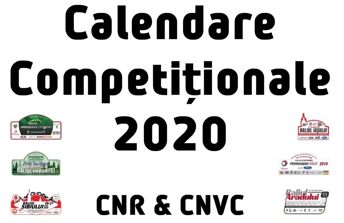 Calendare Competiționale 2020