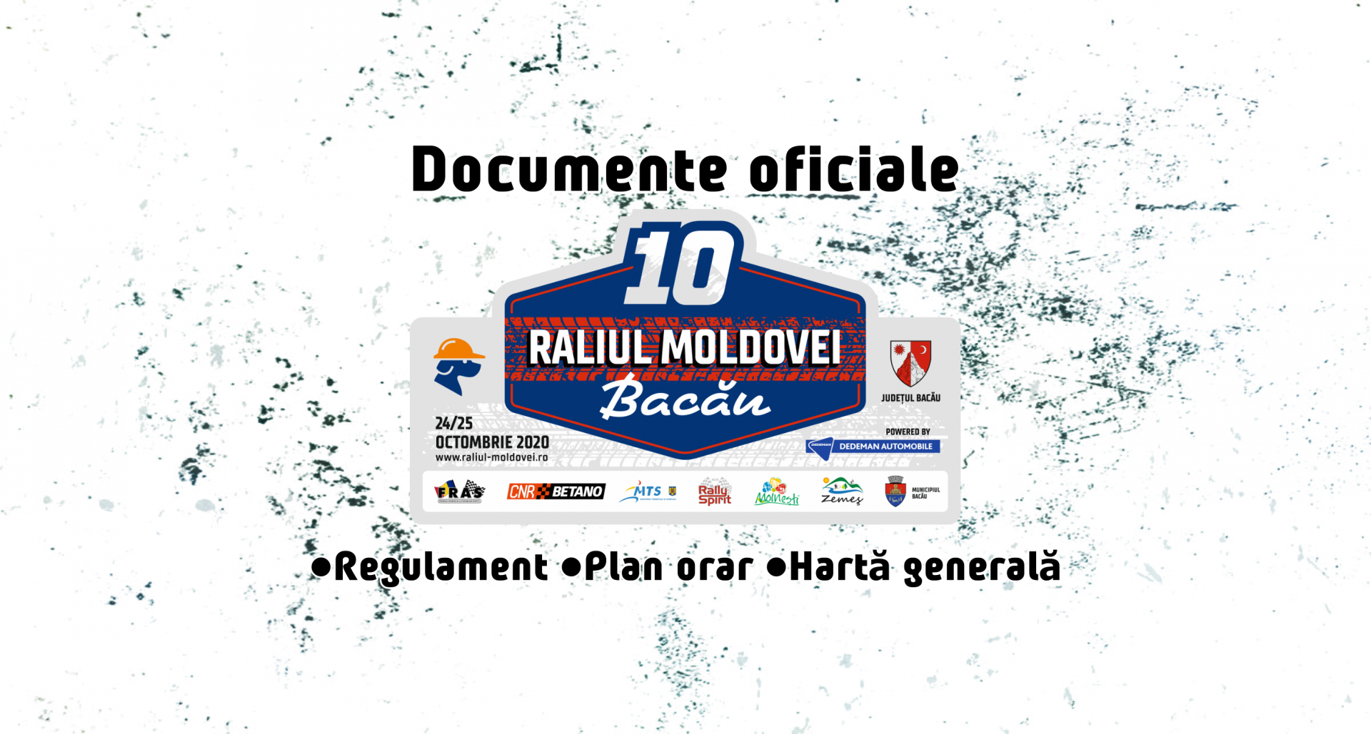 Documente oficiale Raliul Moldovei 2020