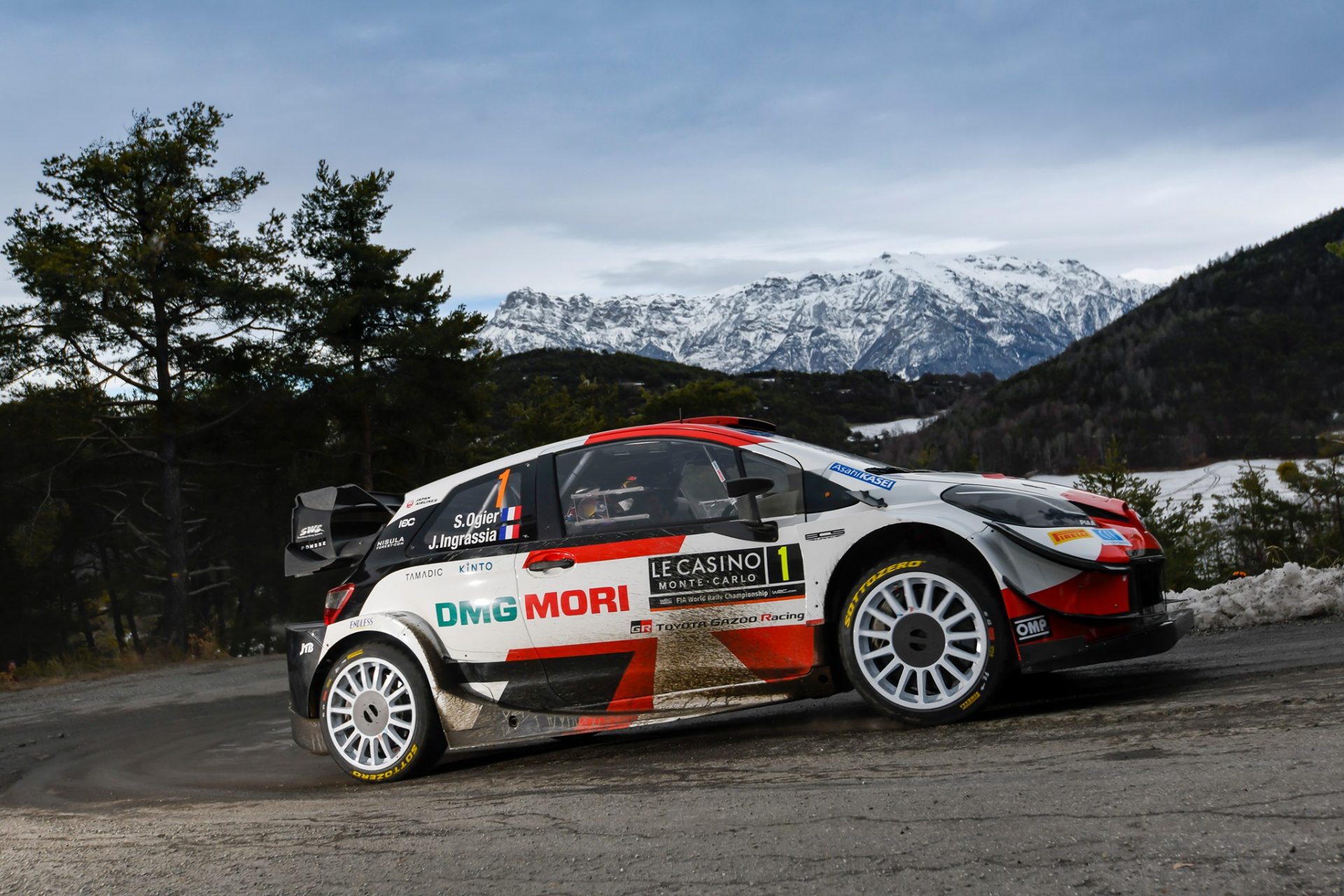 Debut perfect de sezon pentru Toyota la Rallye Monte-Carlo 2021