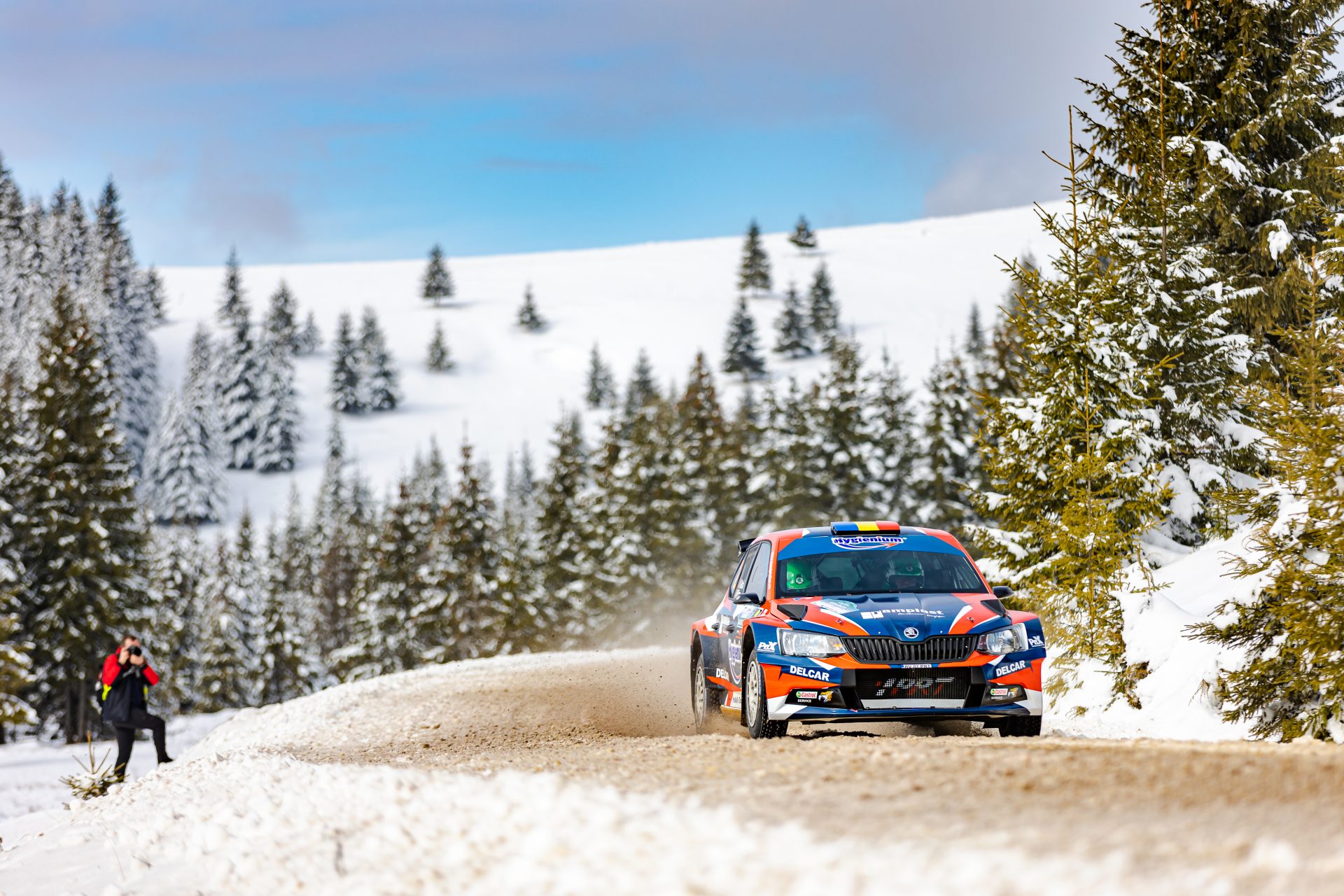 Dan Gîrtofan conduce după prima zi a Winter Rally 2021