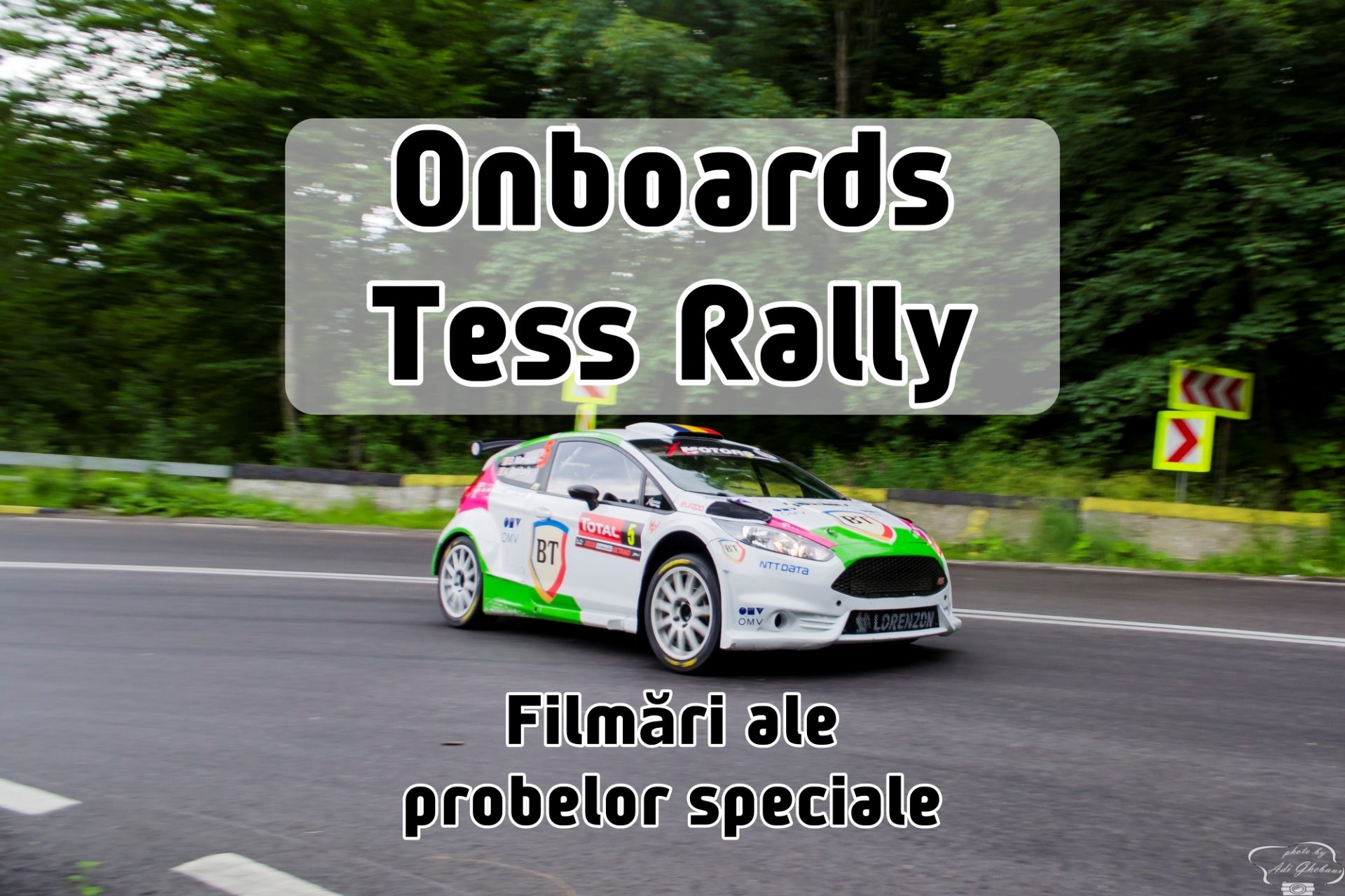 Filmări probe speciale Tess Rally Brașov 2021