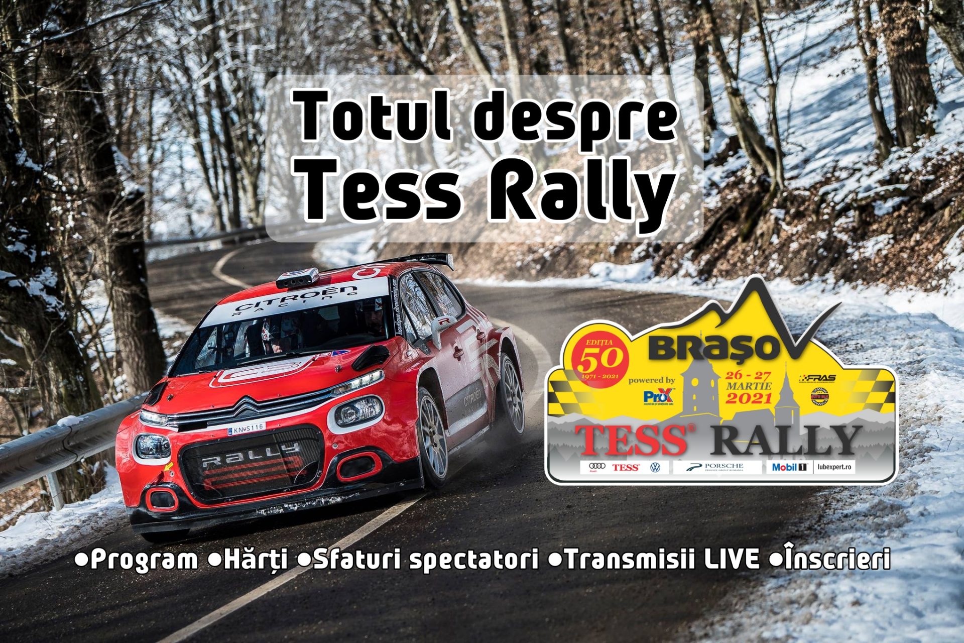 Tot ce trebuie să știi despre Tess Rally Brașov 2021
