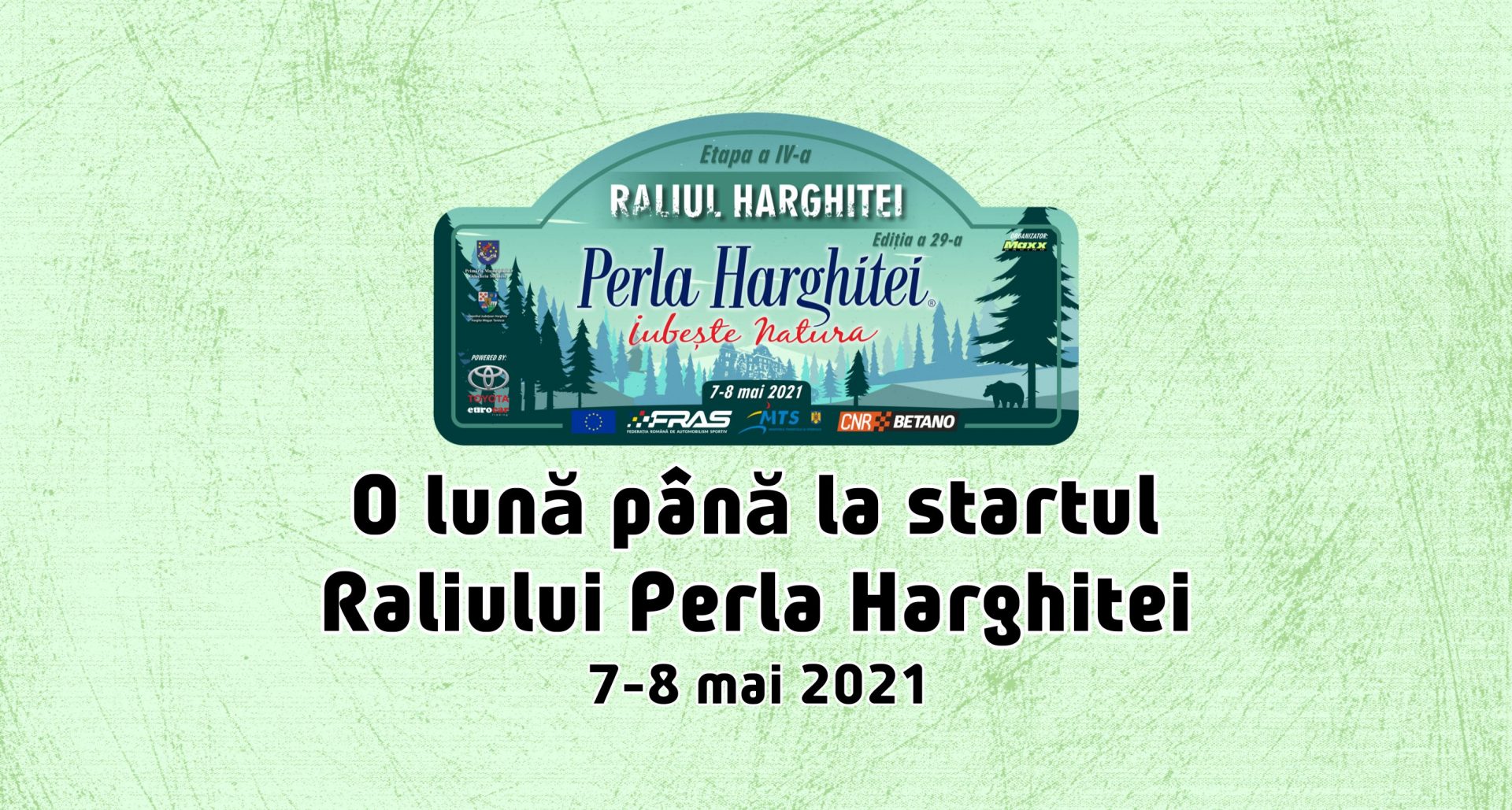 O lună până la startul în Raliul Perla Harghitei