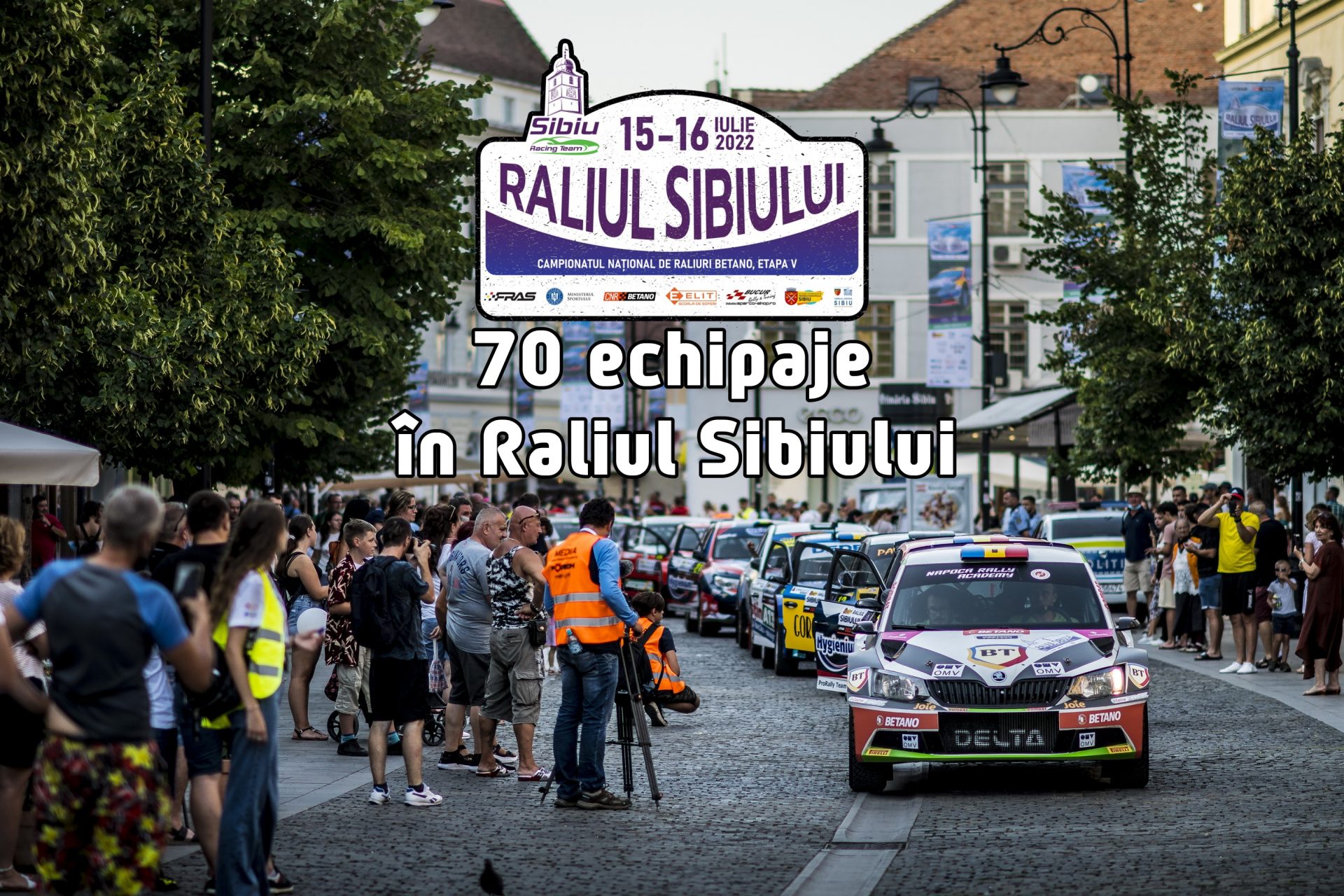 70 echipaje iau startul în Raliul Sibiului 2022