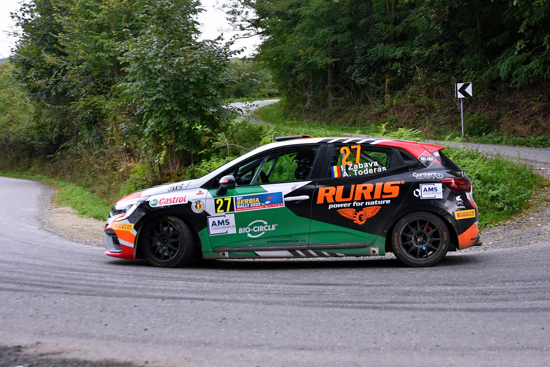 Victorie la Clasa RC5 si locul 8 in Clasamentul General al European Rally Trophy pentru Ionut Zabava si Andrei Toderas