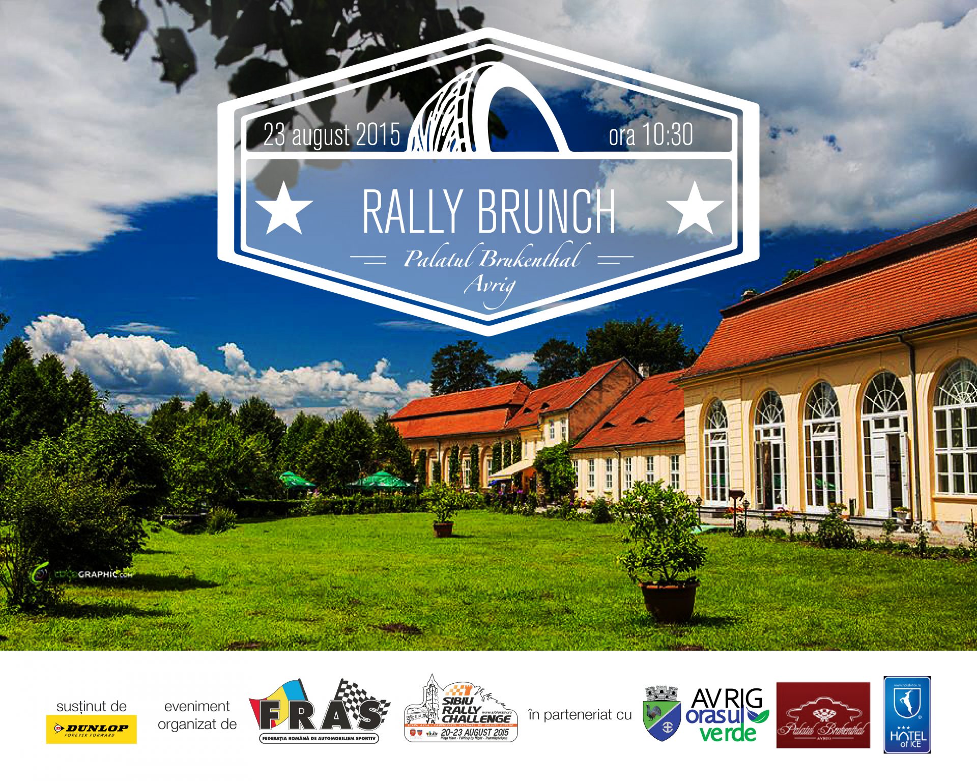 Rally Brunch la Palatul Bruckenthal, Avrig