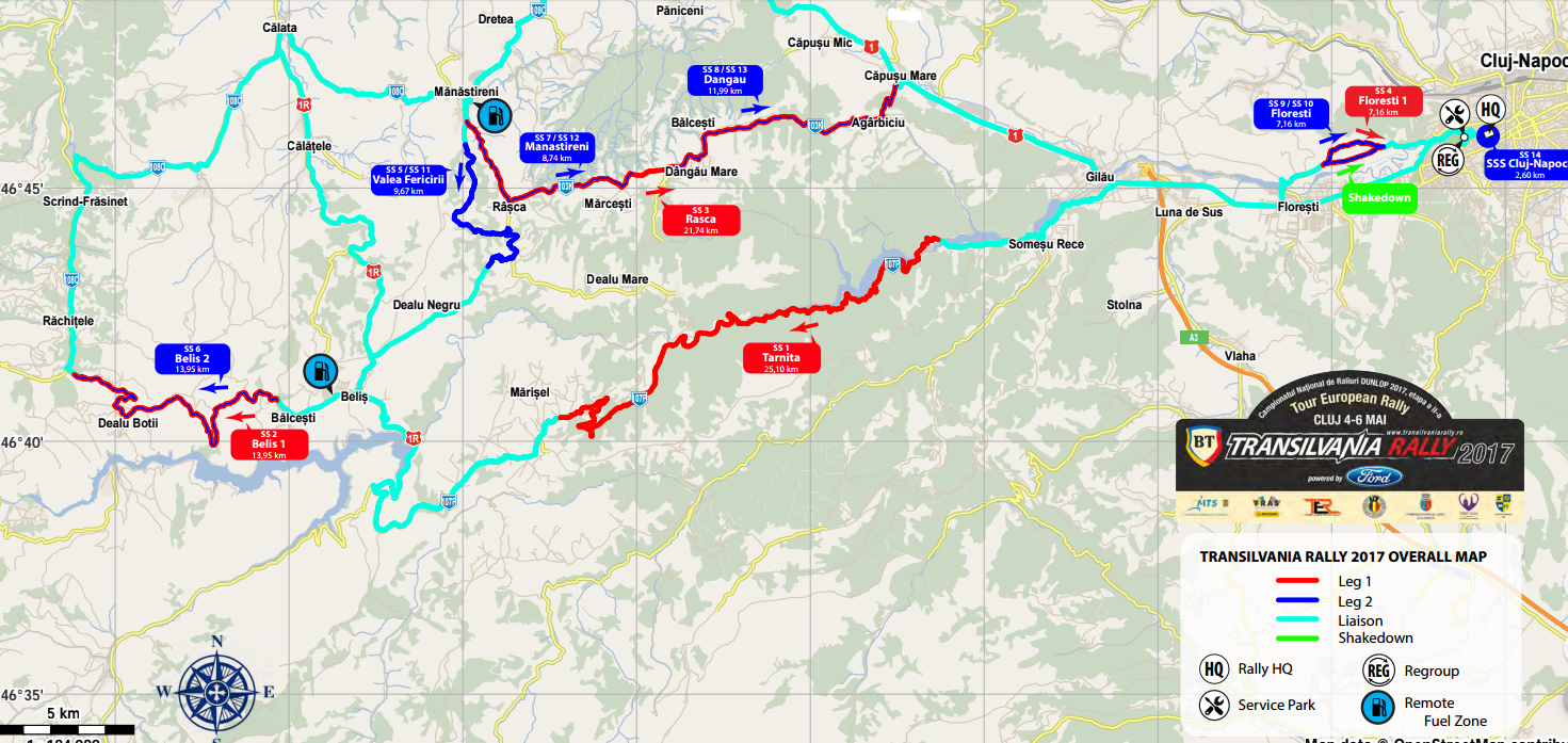 Transilvania Rally 2017 – Documente oficiale