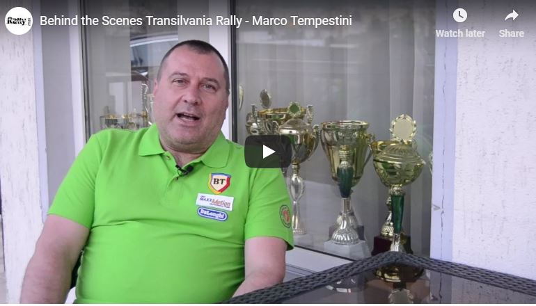 Behind the Scenes Transilvania Rally – Video Interviu Marco Tempestini