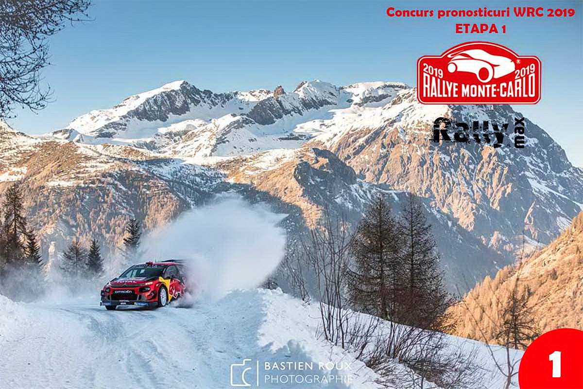 Pronosticuri WRC 2019 – Rallye Monte Carlo