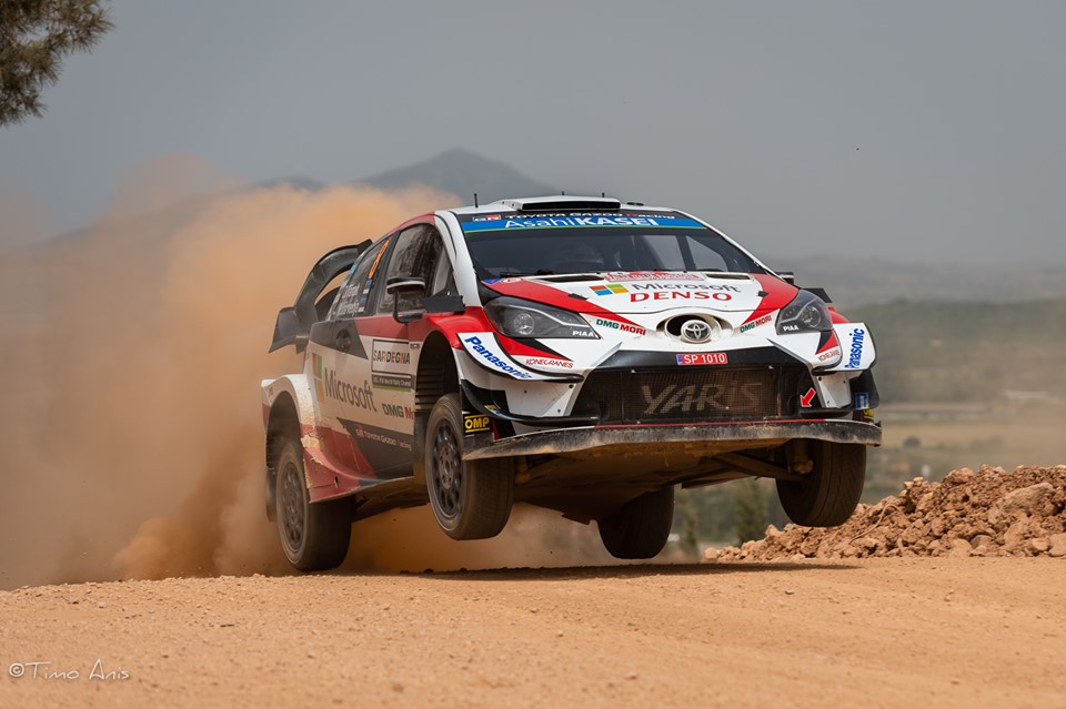 Ott Tanak-noul lider din Sardinia. Simone si Raul pe locurile 4 in WRC2 si JWRC