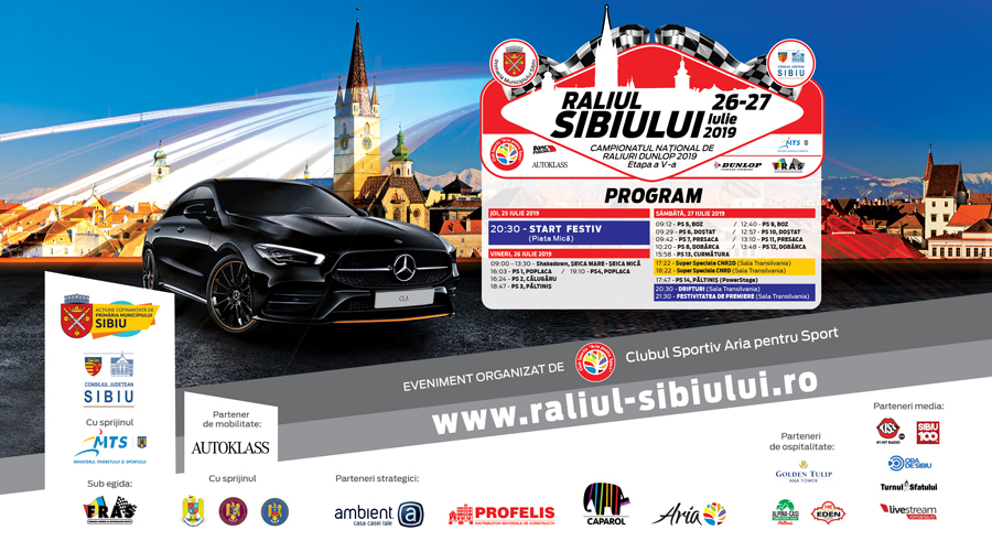 Momentele cheie ale Raliului Sibiului 2019 vor fi transmise live