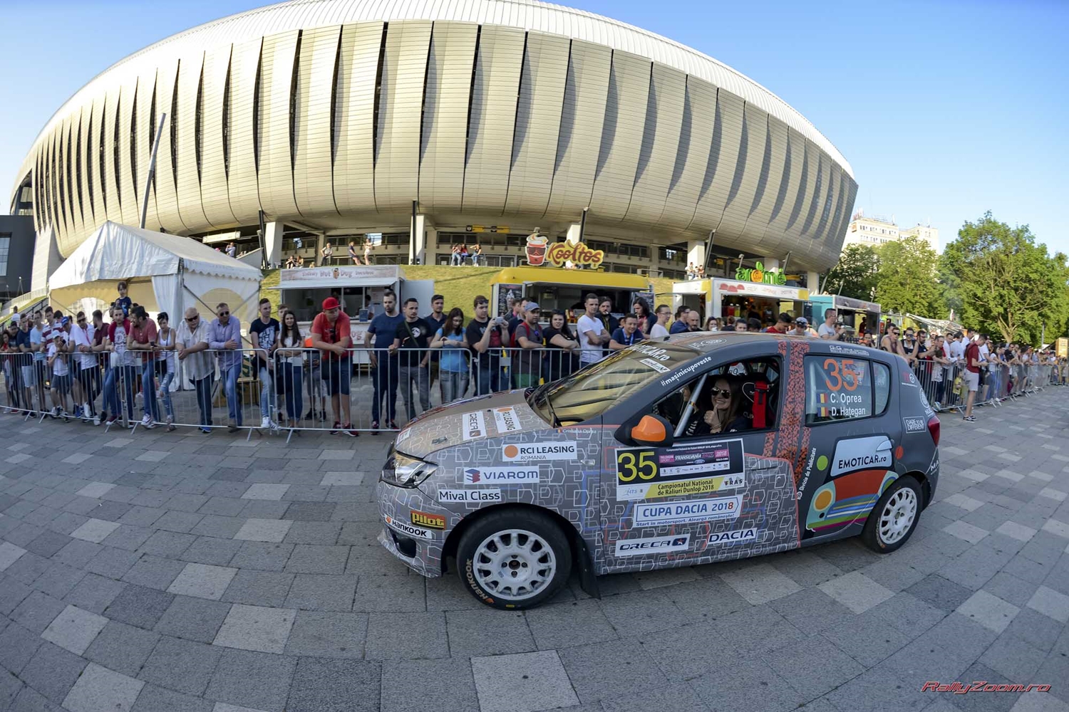 Multa motivatie si un nou sponsor pentru fete la Transilvania Rally