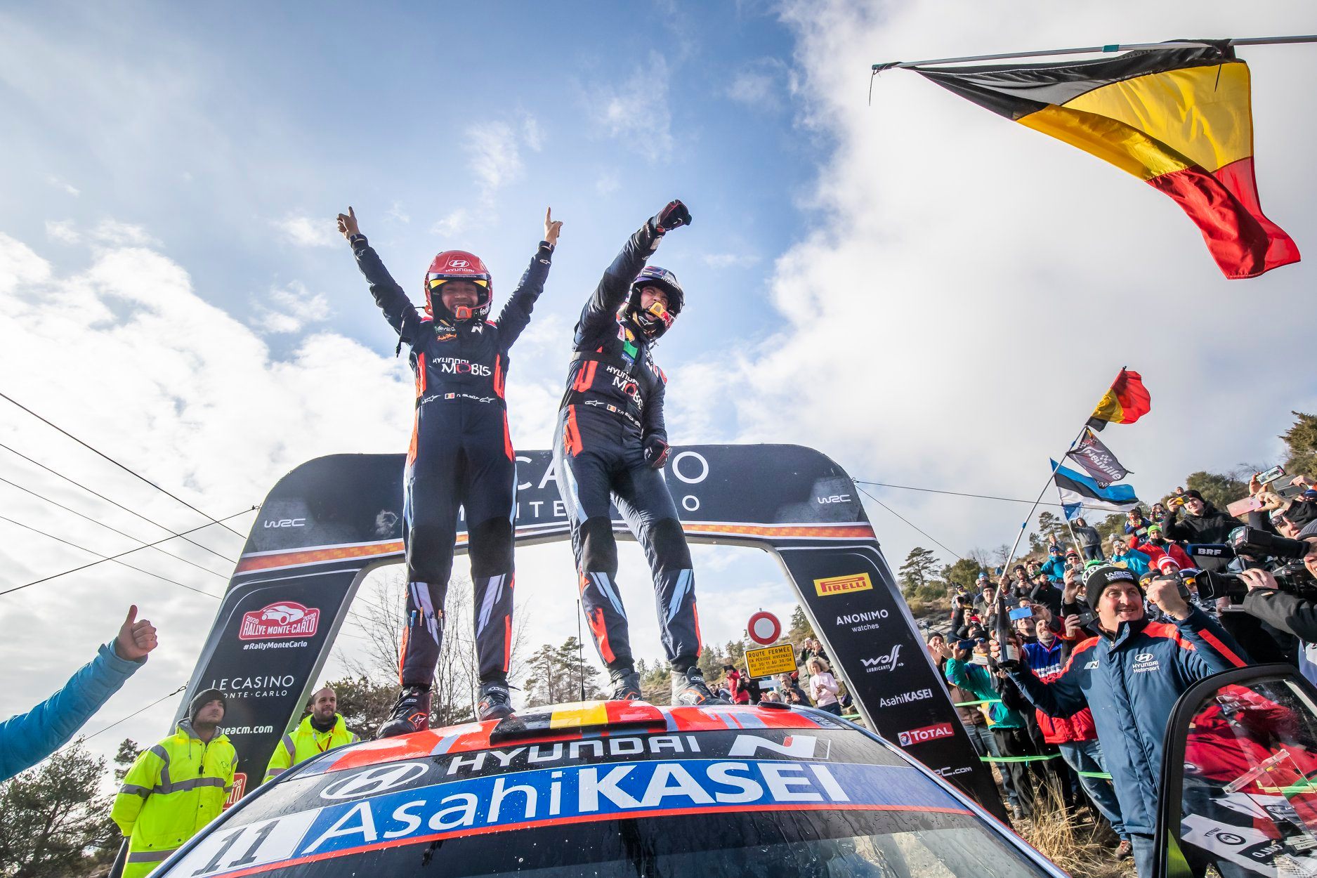 Thierry Neuville obtine prima victorie in Rallye Monte-Carlo