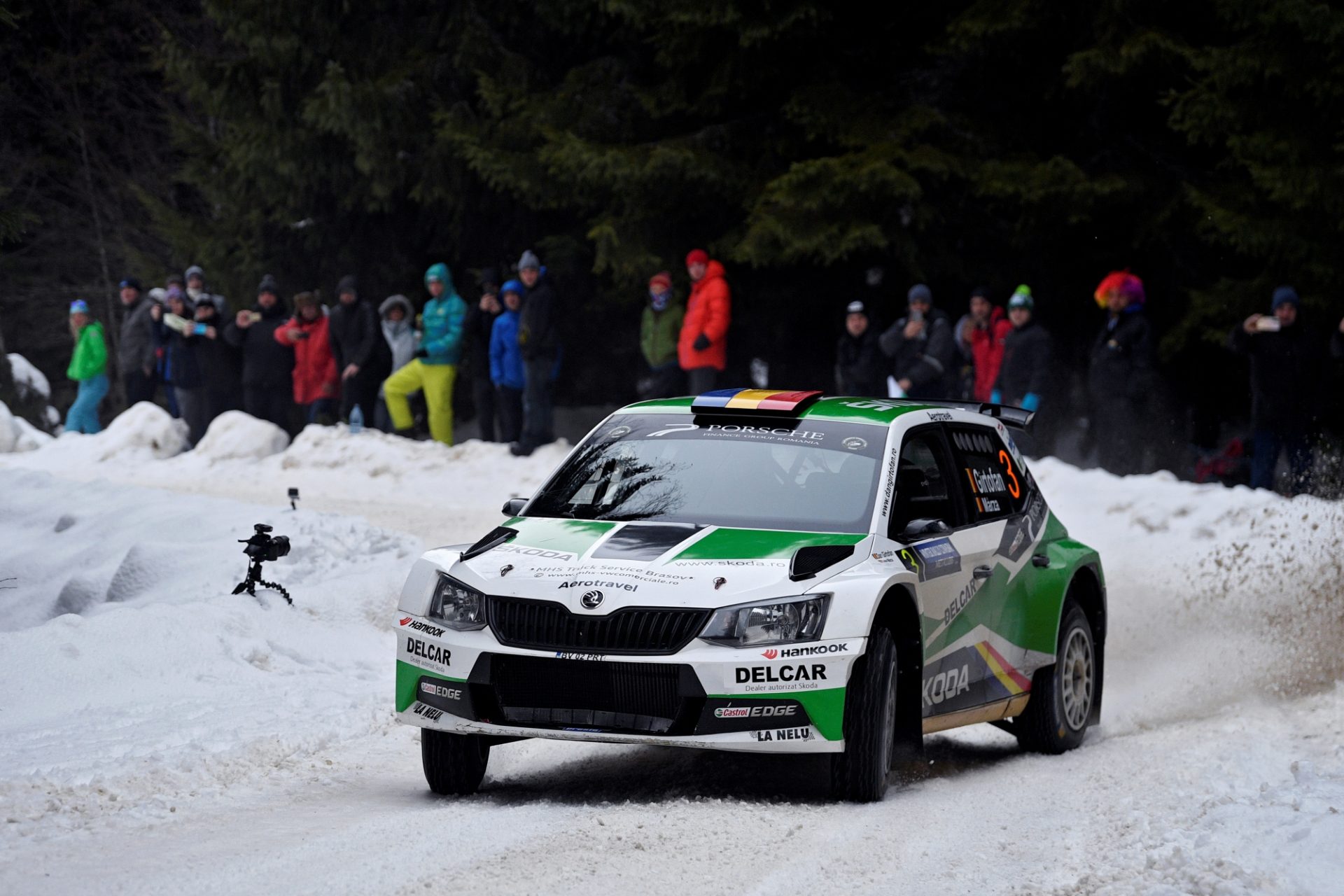 Dan Girtofan, distractie la maxim in Winter Rally Covasna 2020