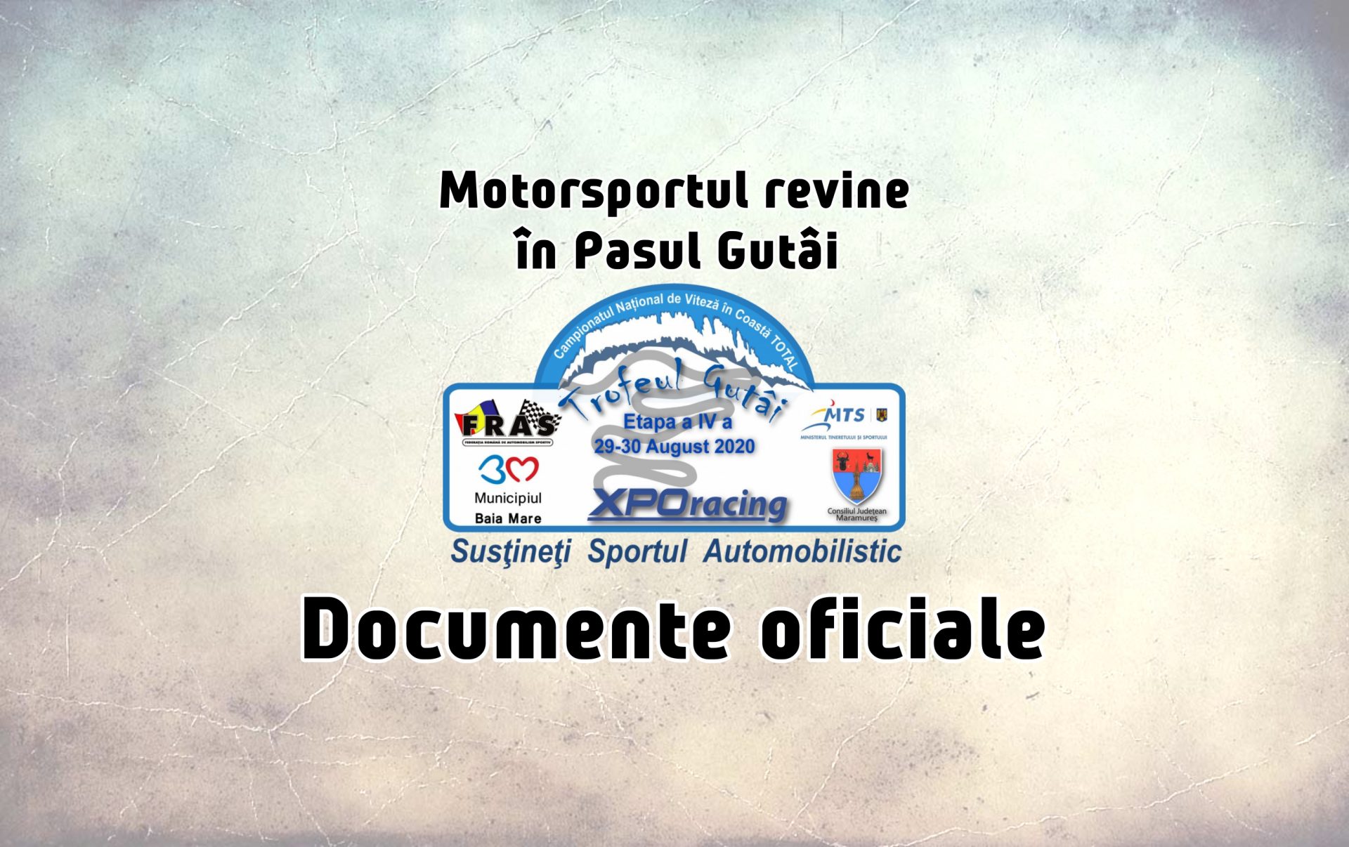 Trofeul Gutâi 2020 – Documente oficiale