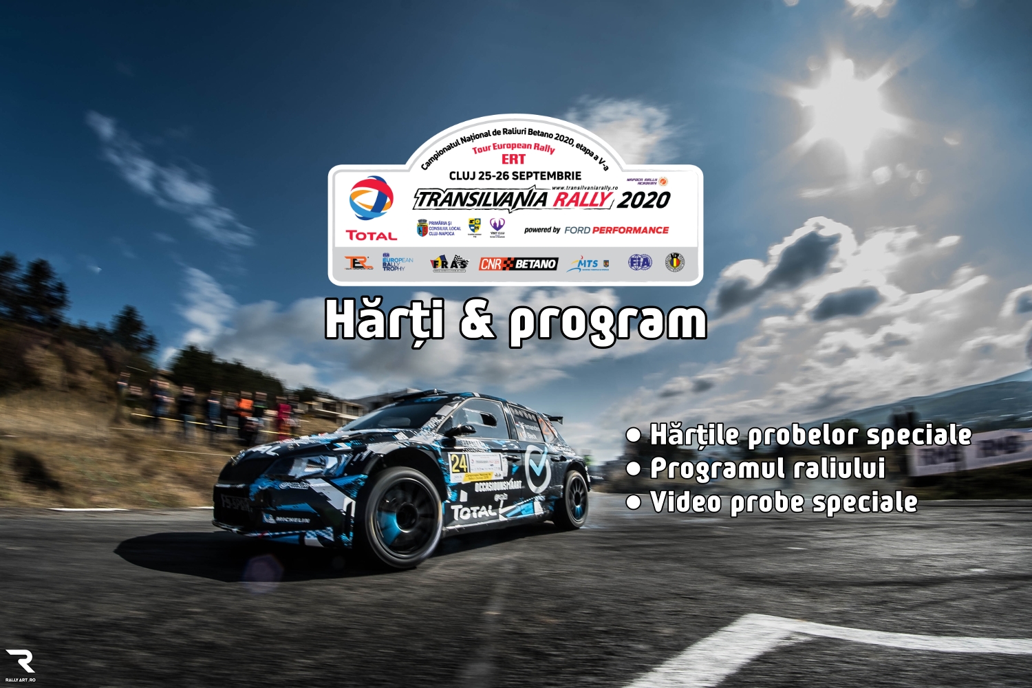 Hărți și program Transilvania Rally 2020