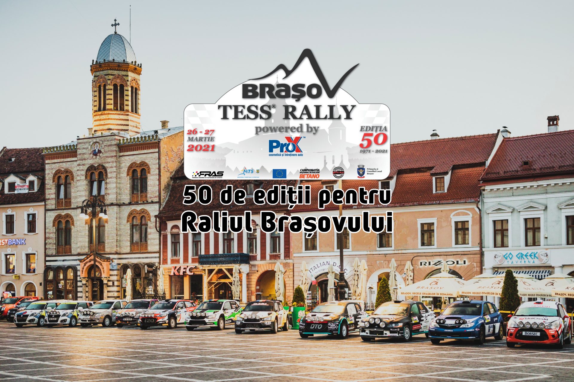 Raliul Brașovului sărbătorește 50 de ani cu o ediție specială