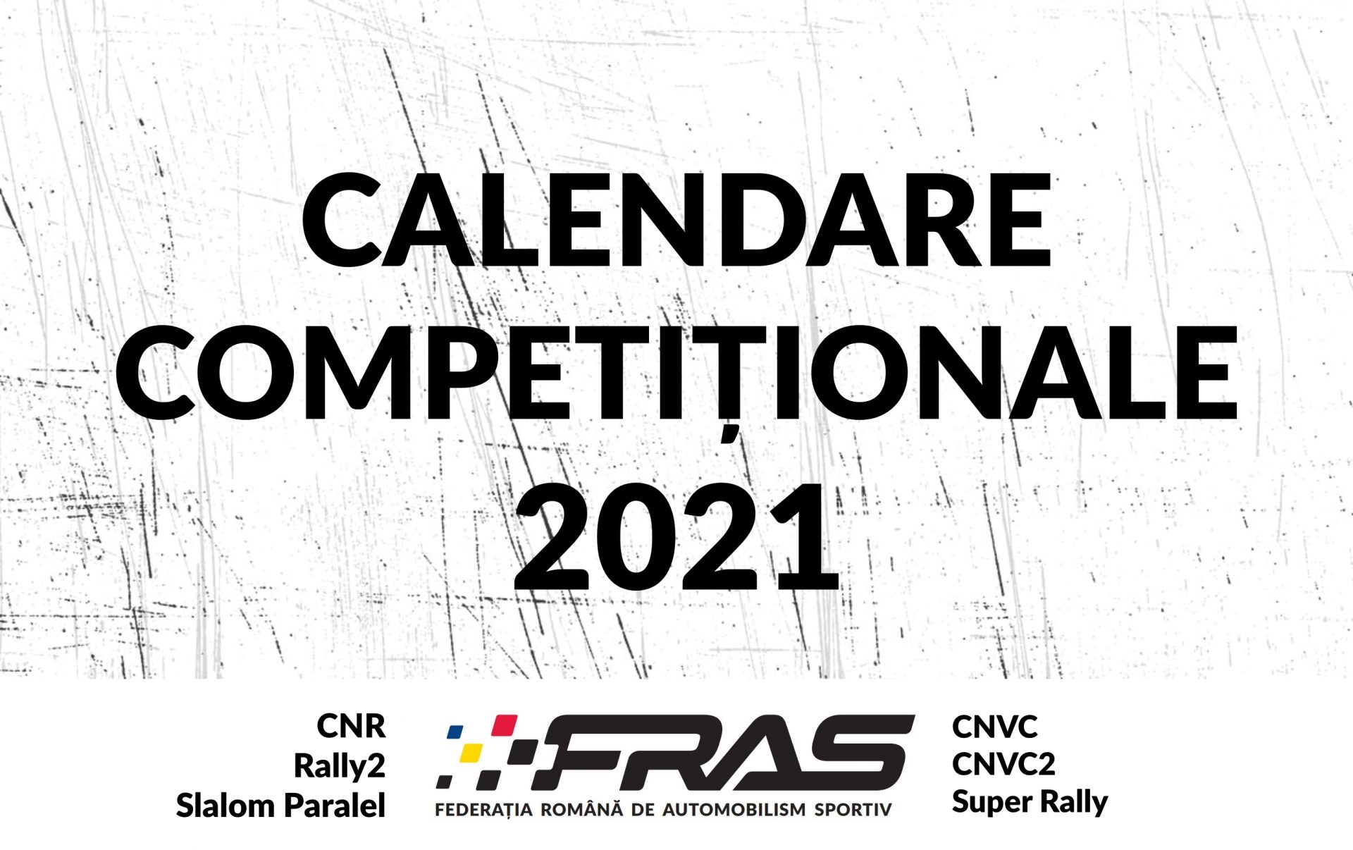Calendare Competiționale 2021
