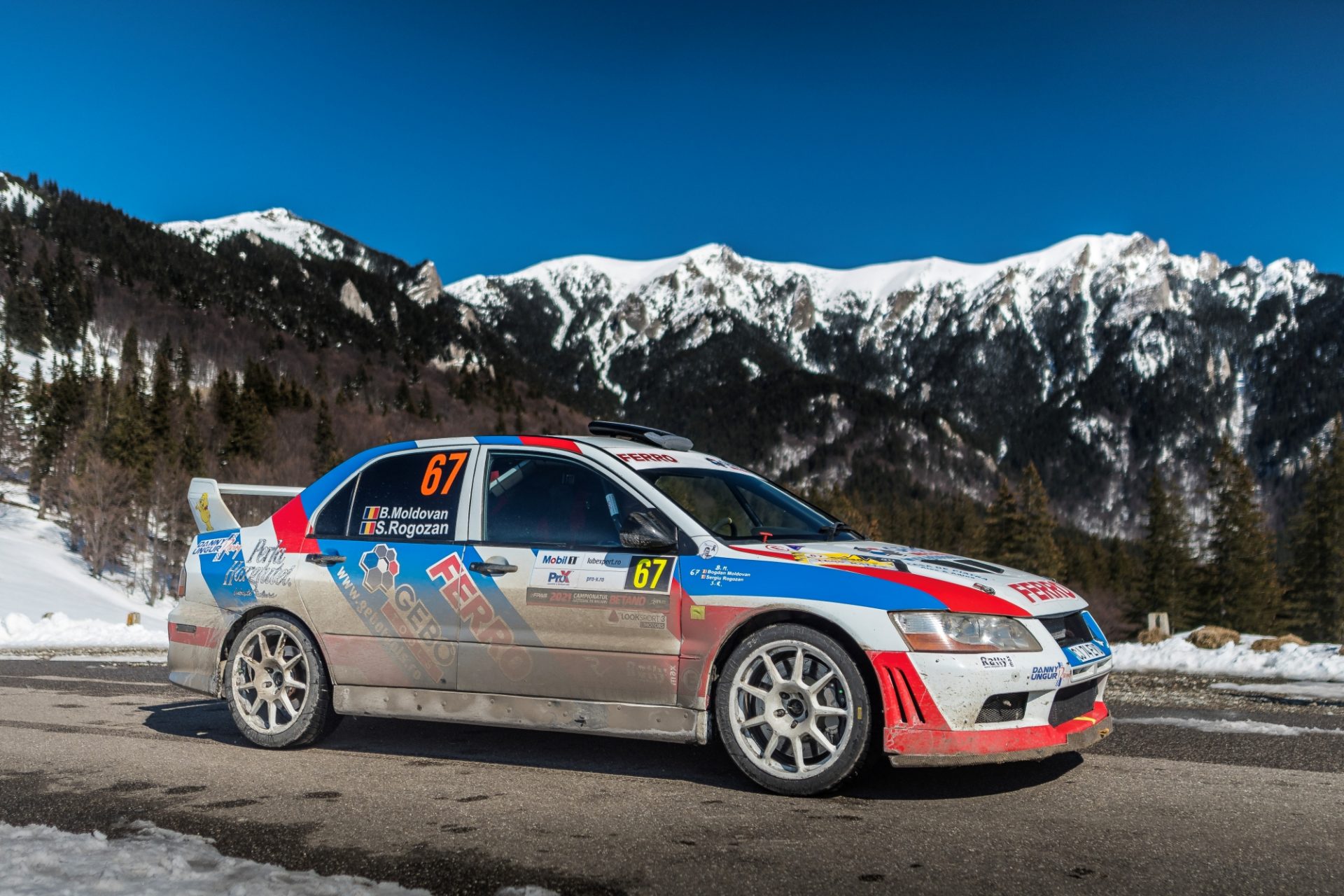 Tess Rally Brașov – un raliu de uitat pentru Bogdan Moldovan și Sergiu Rogozan