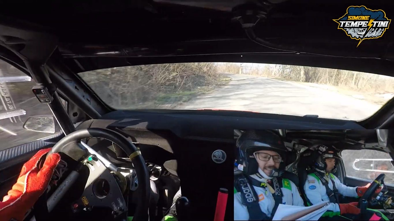 Onboard action la Tess Rally Braşov 2021