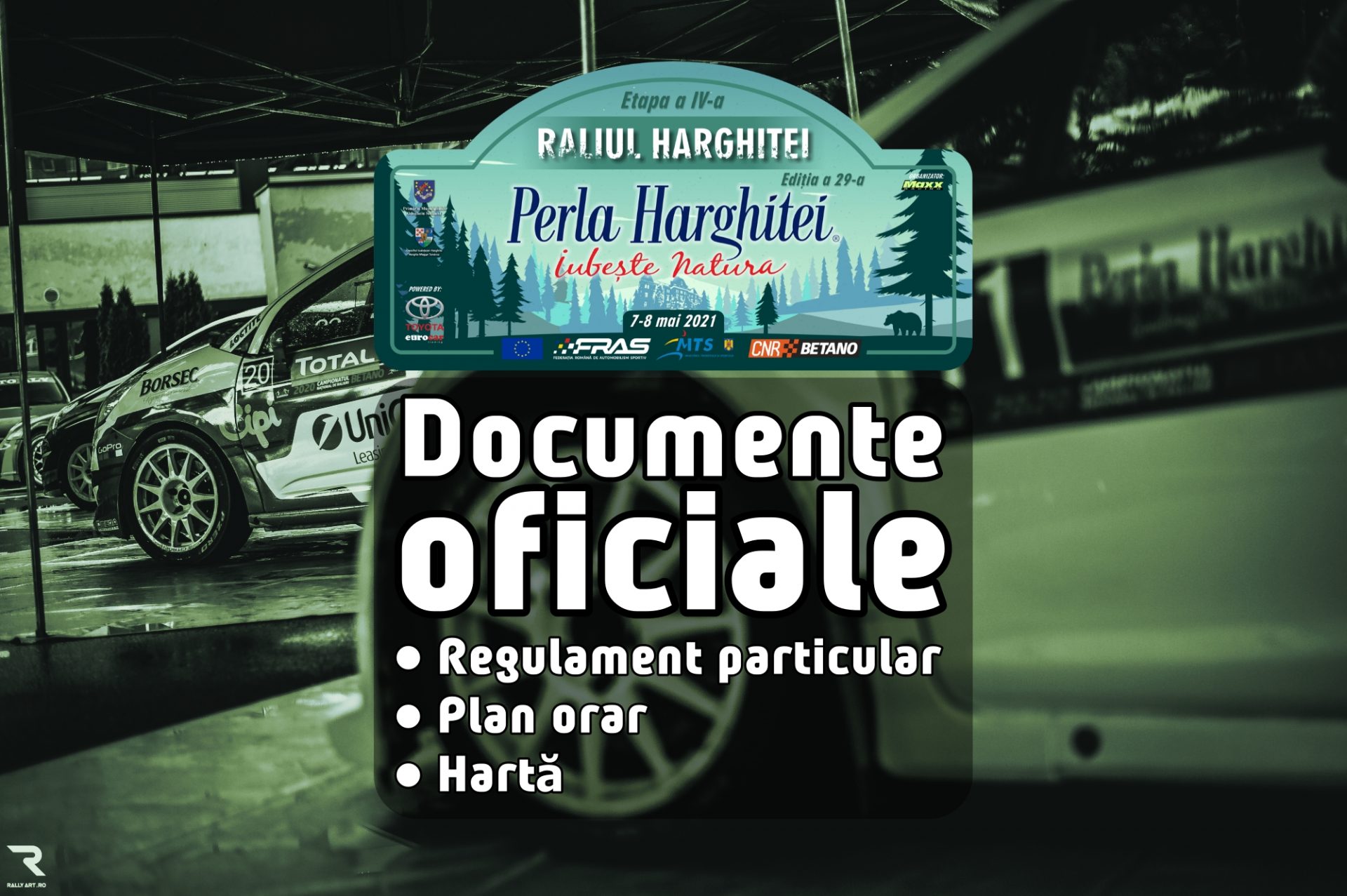 Raliul Perla Harghitei 2021 – Documente oficiale