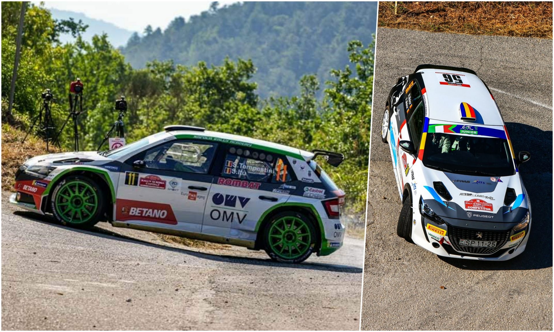 Evoluții foarte bune pentru Tempestini și Maior în Rally di Roma Capitale 2021