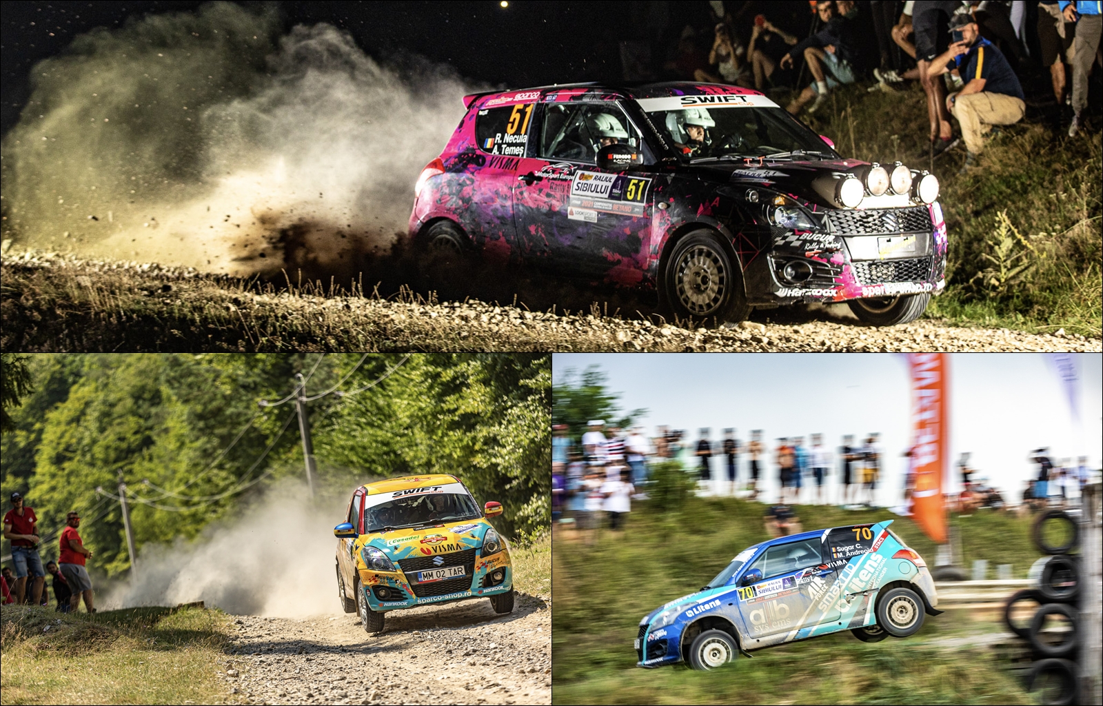 Radu Necula și Adrian Temeș obțin a treia victorie în Swift Cup la Raliul Sibiului 2021