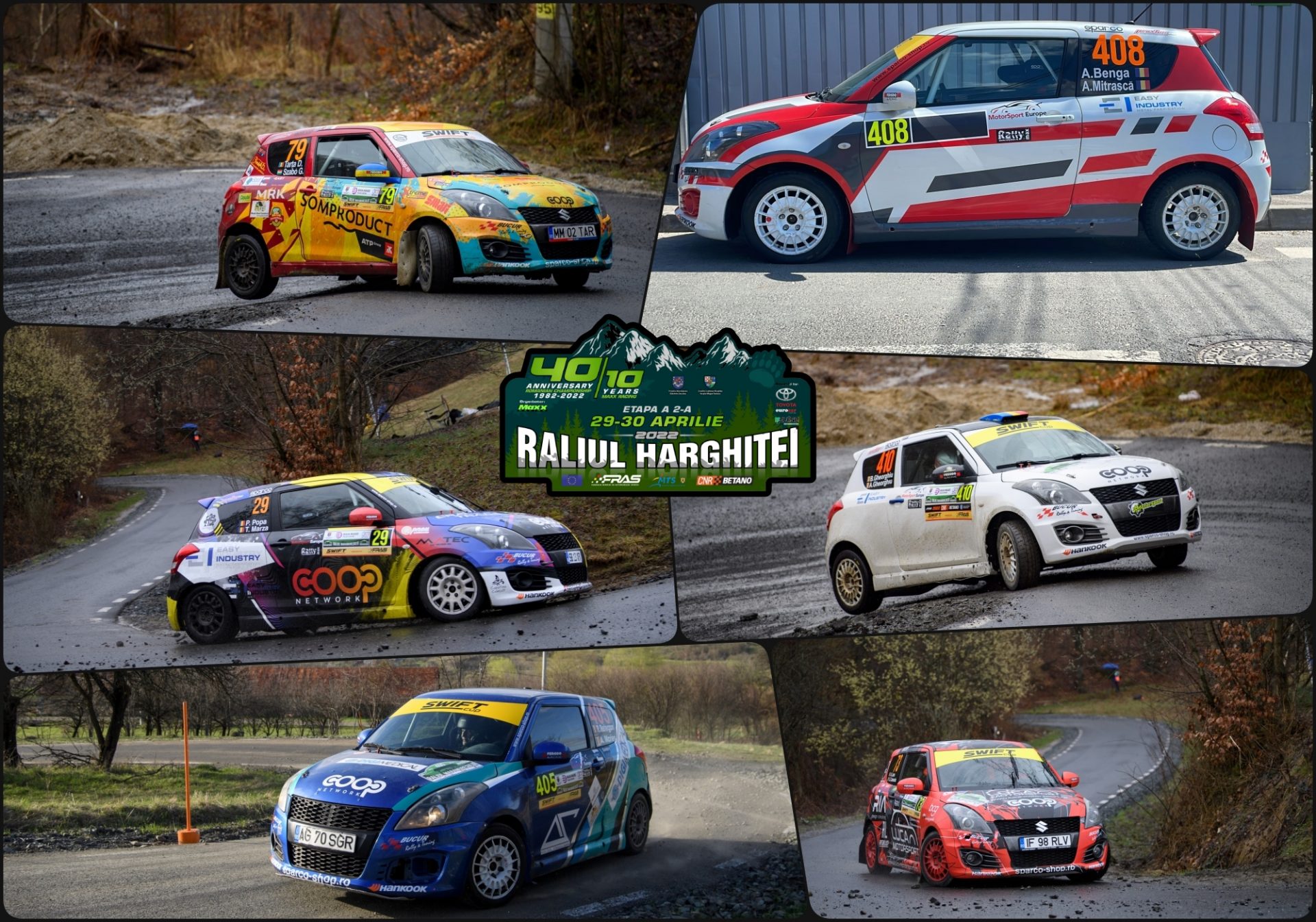 Șase echipaje se luptă în Swift Cup la Raliul Harghitei