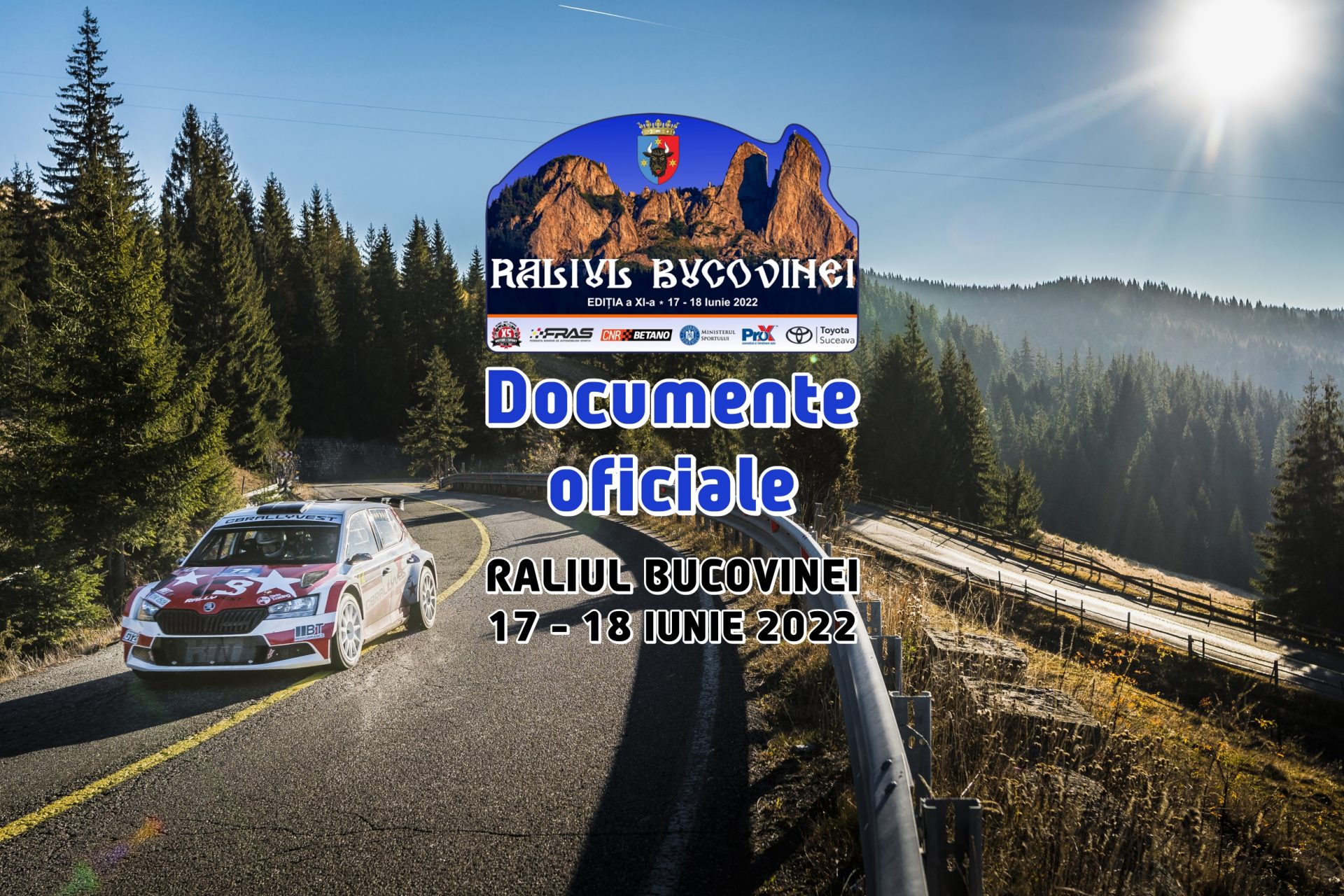 Raliul Bucovinei 2022 – Documente oficiale