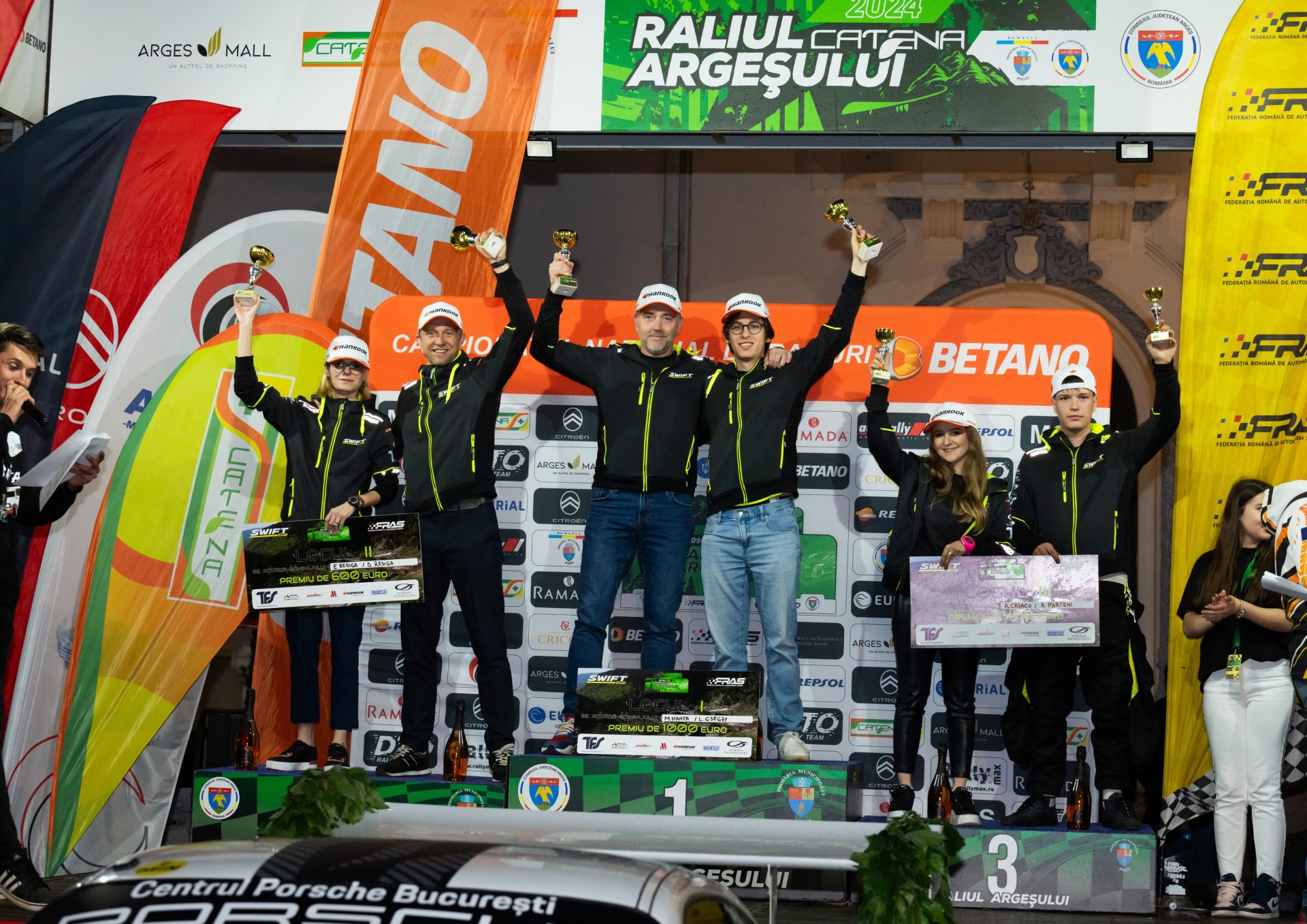 Swift Cup la final de Raliul Argeșului | Hanea se impune, Resiga devine noul lider