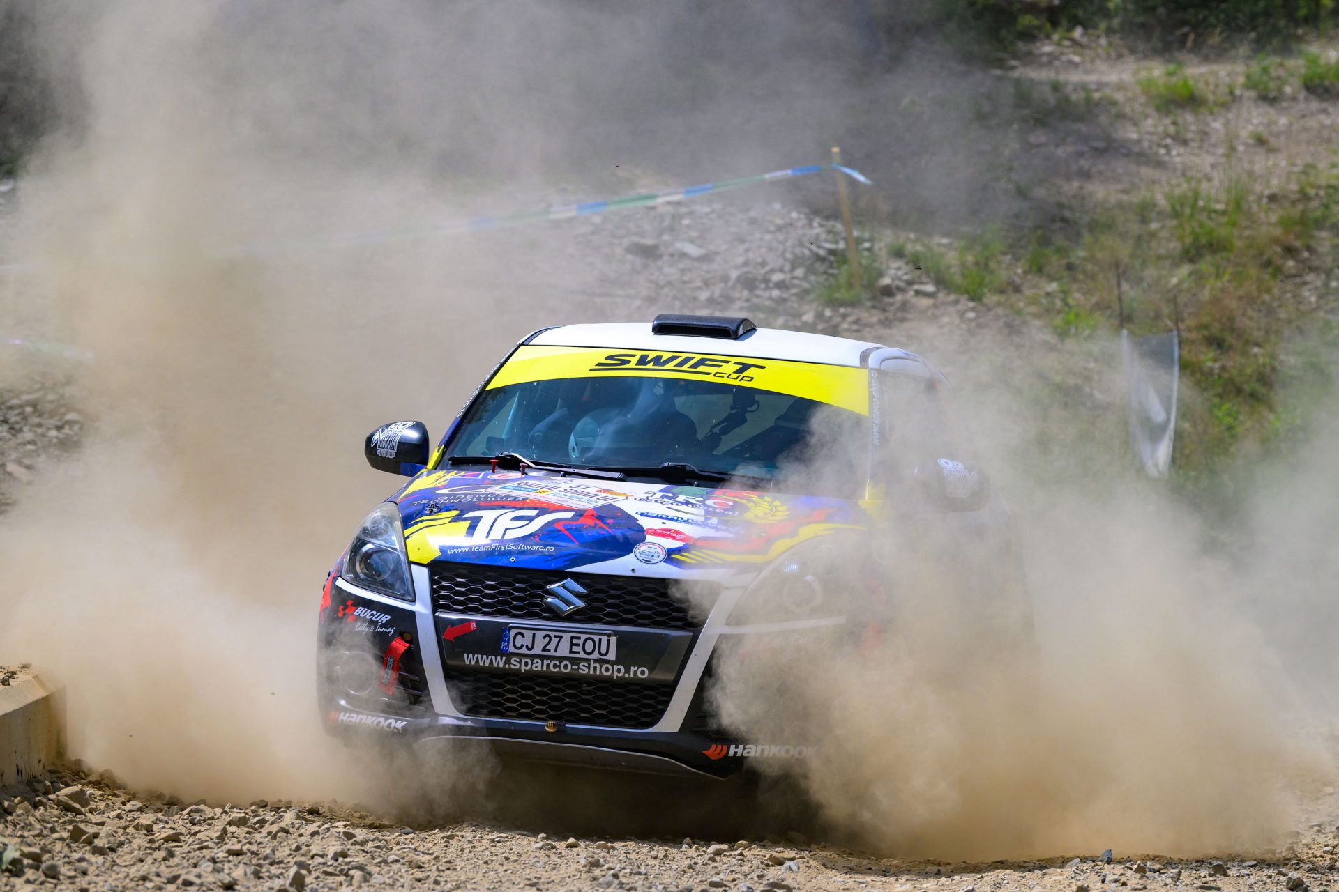 Șase echipaje se întrec în Swift Cup la Raliul Iașului | Liderul Hanea este absent